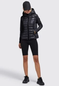 Khujo Ghita Shiny - Giacca Da Mezza Stagione - Schwarz -Delem a601a426df2444c6bf9d97cf384733ac