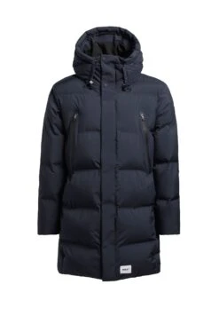 Khujo MorseCappotto InvernaleDunkelblau Uomo Cappotti KH122T0FQ-K11 -Delem a607338eac9f4c92b0d610260ee9fa3c