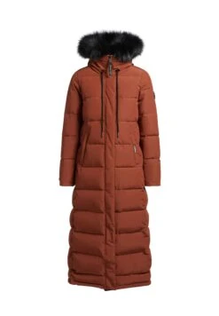 Khujo Marana Cappotto InvernaleRotbraun Donna Cappotti KH121U1AV-O11 -Delem a616d106c5484de496f216eedfab490a