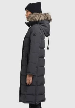 Khujo LollCappotto InvernaleGrau Donna Cappotti KH121U163-C11 -Delem a662bd7d74c64475b3a1e7818af51962