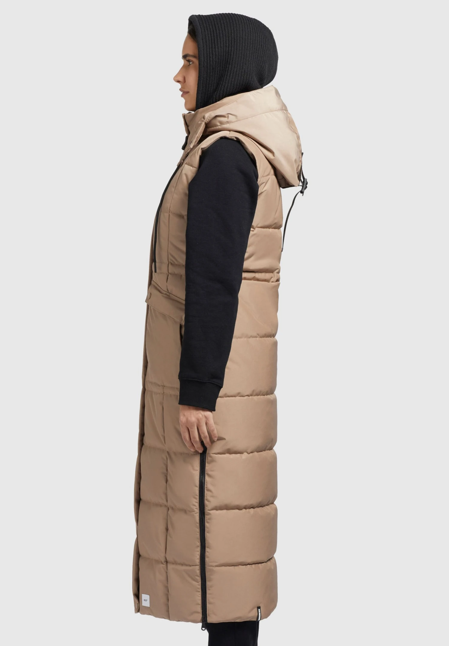 Khujo EloraSmanicatoBeige Donna Giacche E Blazer KH121G0EC-B11 6 Khujo EloraSmanicatoBeige Donna Giacche E Blazer KH121G0EC-B11 - immagine 6