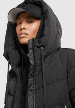 Khujo KlaydCappotto InvernaleSchwarz Donna Cappotti KH121U14O-Q11 -Delem a6afb7558cb8413d9934bdb61907a857