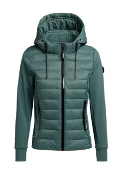 Khujo Ghita MattGiacca Da Mezza StagioneKupfergrün Donna Giacche E Blazer KH121U19C-L11 -Delem a770f15da2664ebab2e6b7c41fc2da14