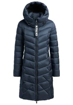 Khujo OdanaCappotto InvernaleDunkelblau Donna Cappotti KH121U15S-K11 -Delem a77478e77fbe4fddbbcfae4fc41b92f2