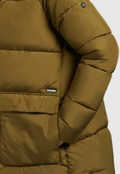 Khujo JanitaCappotto InvernaleOliv Donna Cappotti KH121U1AB-N11 -Delem a7eb6e9680aa4a02bef2d9de0a9ad156