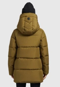 Khujo JanitaCappotto InvernaleOliv Donna Cappotti KH121U1AB-N11 -Delem a8092a08dd4840e0996f792867b12723