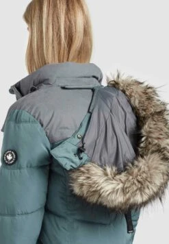 Khujo WinsenGiacca InvernaleBlaugrau Donna Giacche E Blazer KH121U120-K11 -Delem a8f31f4a041f42019d1f6128b8344009