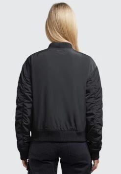 Khujo Nova - Giubbotto Bomber - Schwarz -Delem a97d74a307a84ebbbb931867a0fb5152