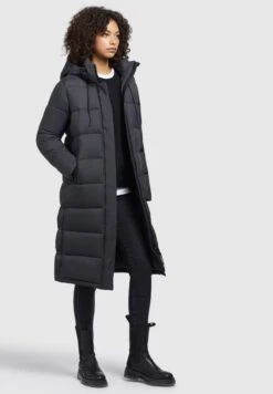 Khujo Julina2 MattCappotto InvernaleGrau Donna Cappotti KH121U1AF-C11 -Delem a98bd807aefc40a5b184e54915ceea7a