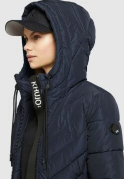 Khujo MuggCappotto InvernaleDunkelblau Donna Cappotti KH121U152-K11 -Delem a9a30313c5394555a5944d11c45407ee
