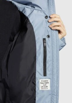 Khujo Jordis 4Cappotto InvernaleHellblau Donna Cappotti KH121U14D-K11 -Delem a9d1555c285b4502acb6a4a5fdccf191