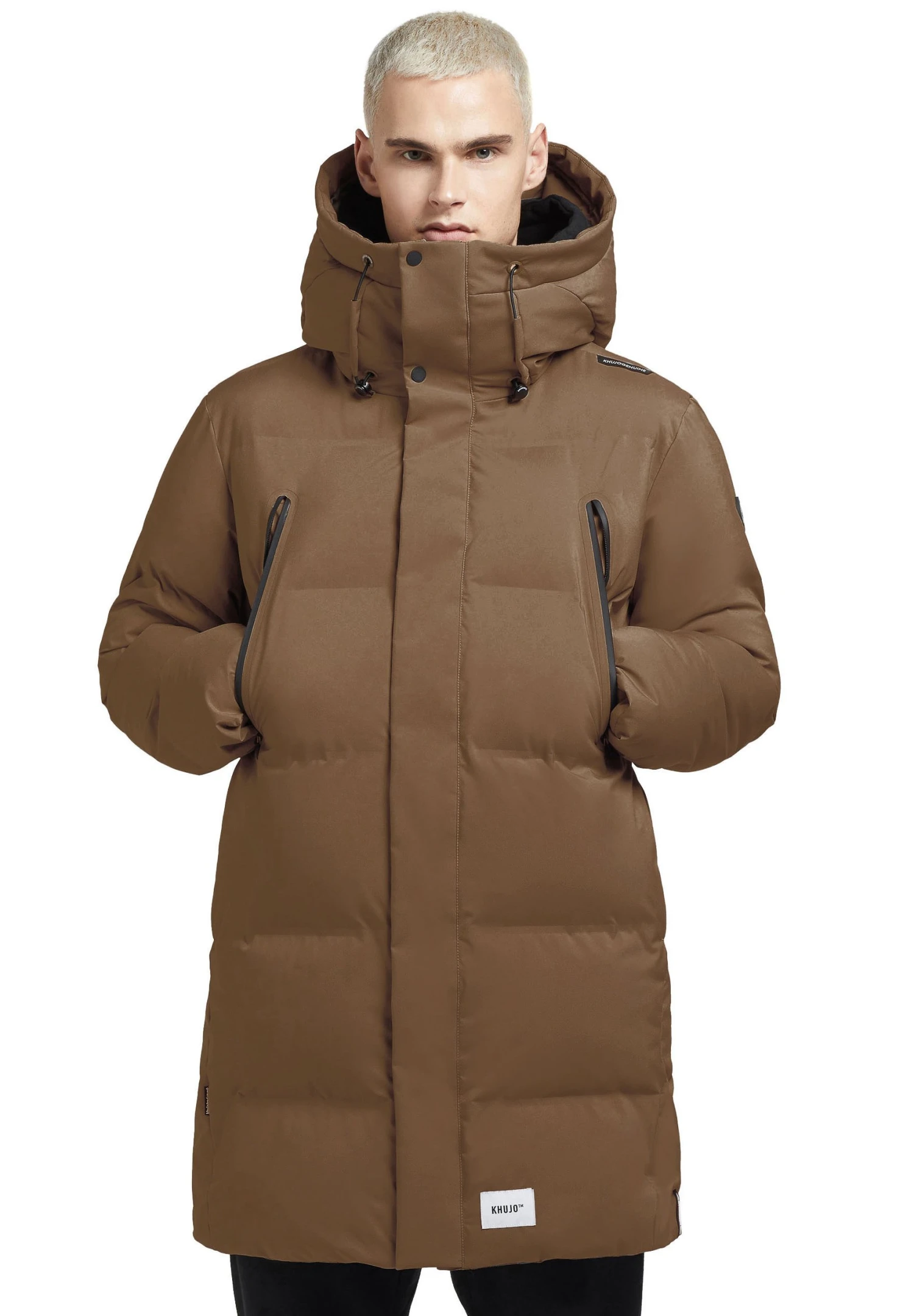 Khujo ClideCappotto InvernaleHellbraun Uomo Cappotti KH122T0FC-O11 8 Khujo ClideCappotto InvernaleHellbraun Uomo Cappotti KH122T0FC-O11 - immagine 8