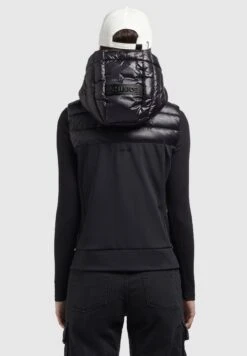 Khujo Fabia ShinySmanicatoSchwarz Donna Giacche E Blazer KH121U18F-Q11 -Delem a9fdf14a528b46ffb516f344c545c38c