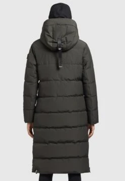 Khujo KleoCappotto InvernaleDunkeloliv Donna Cappotti KH121U15Q-N11 -Delem aa3a4748f8074d34a6e0e093a6dbb573