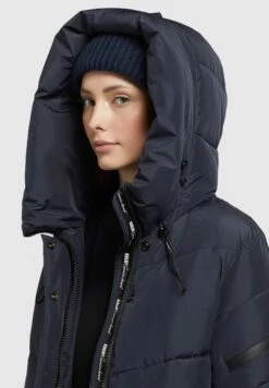 Khujo Jordis5Cappotto InvernaleDunkelblau Donna Cappotti KH121U1D3-K11 -Delem aa972ce7f1ab436cb4f0a2ad05d630d9