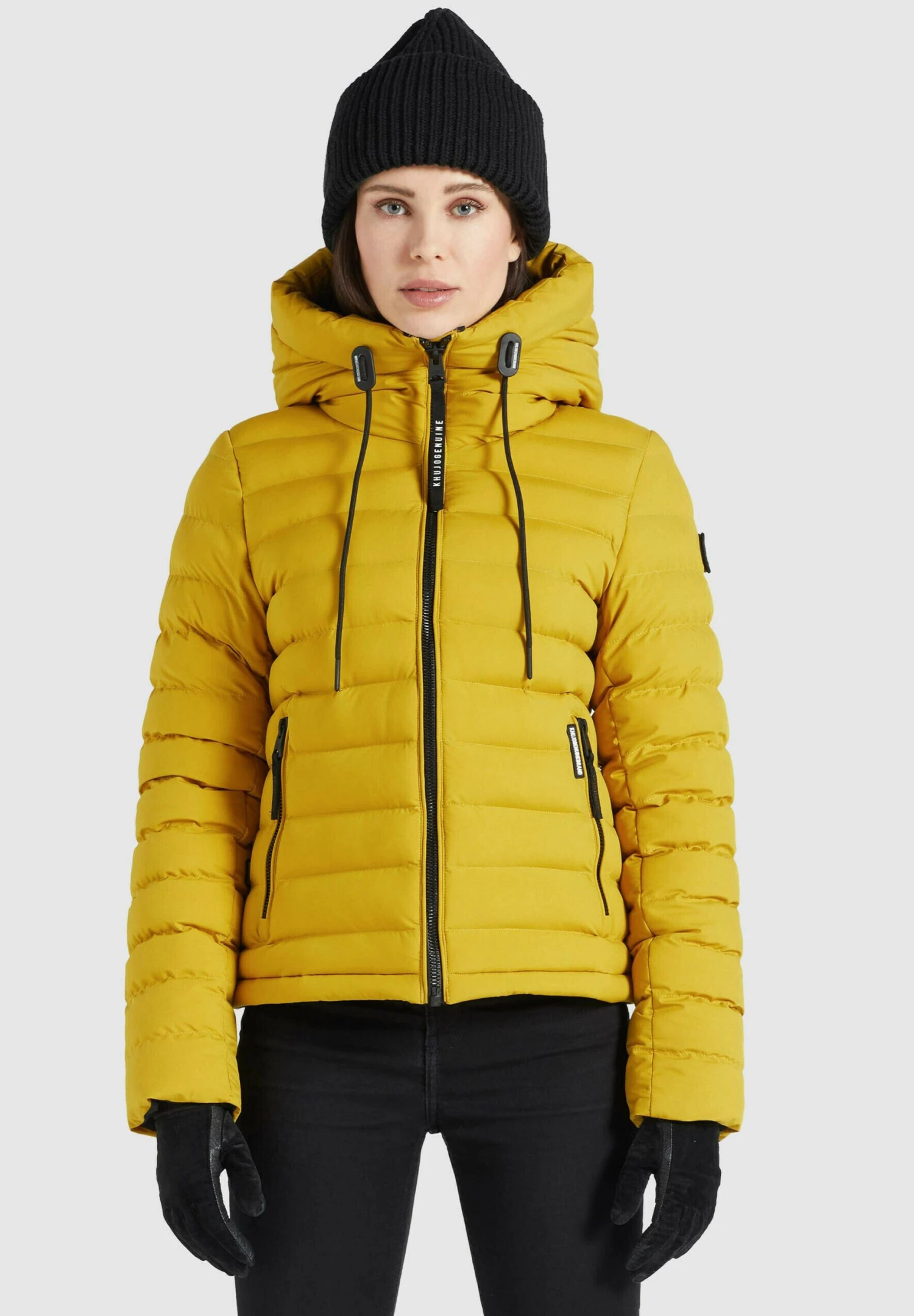 Khujo Lovina Matt - Giacca Da Mezza Stagione - Gelb 1 Khujo Lovina Matt - Giacca Da Mezza Stagione - Gelb