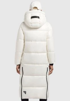 Khujo Lucia ShinyCappotto InvernaleNaturweiß Donna Cappotti KH121U1AH-A11 -Delem acca917290974653a44297e4f8543c15