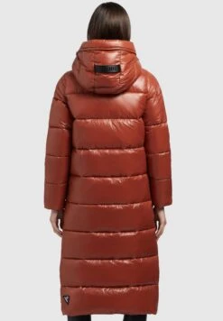 Khujo Saima ShinyCappotto InvernaleRotbraun Donna Cappotti KH121U1C0-G12 -Delem ae2e08791cf54d4b859ac03b2b22e80d