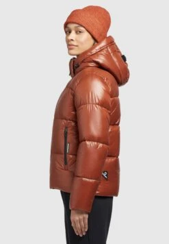 Khujo Valea ShinyGiacca InvernaleRotbraun Donna Giacche E Blazer KH121U1B5-O11 -Delem aed3f91c1d65471fab5df670abf53567