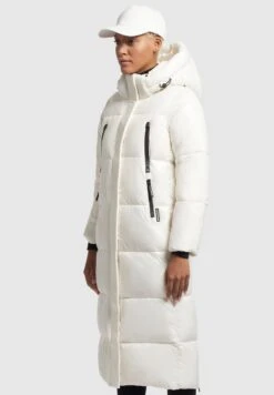 Khujo Lucia ShinyCappotto InvernaleNaturweiß Donna Cappotti KH121U1AH-A11 -Delem afe2a232f62f4c1aa51cd66998f3bd3c