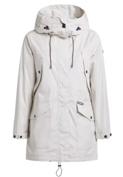Khujo Aira2 - Parka - Hellgrau -Delem afefaaa0f391484d80d2dfd3aebd15ee