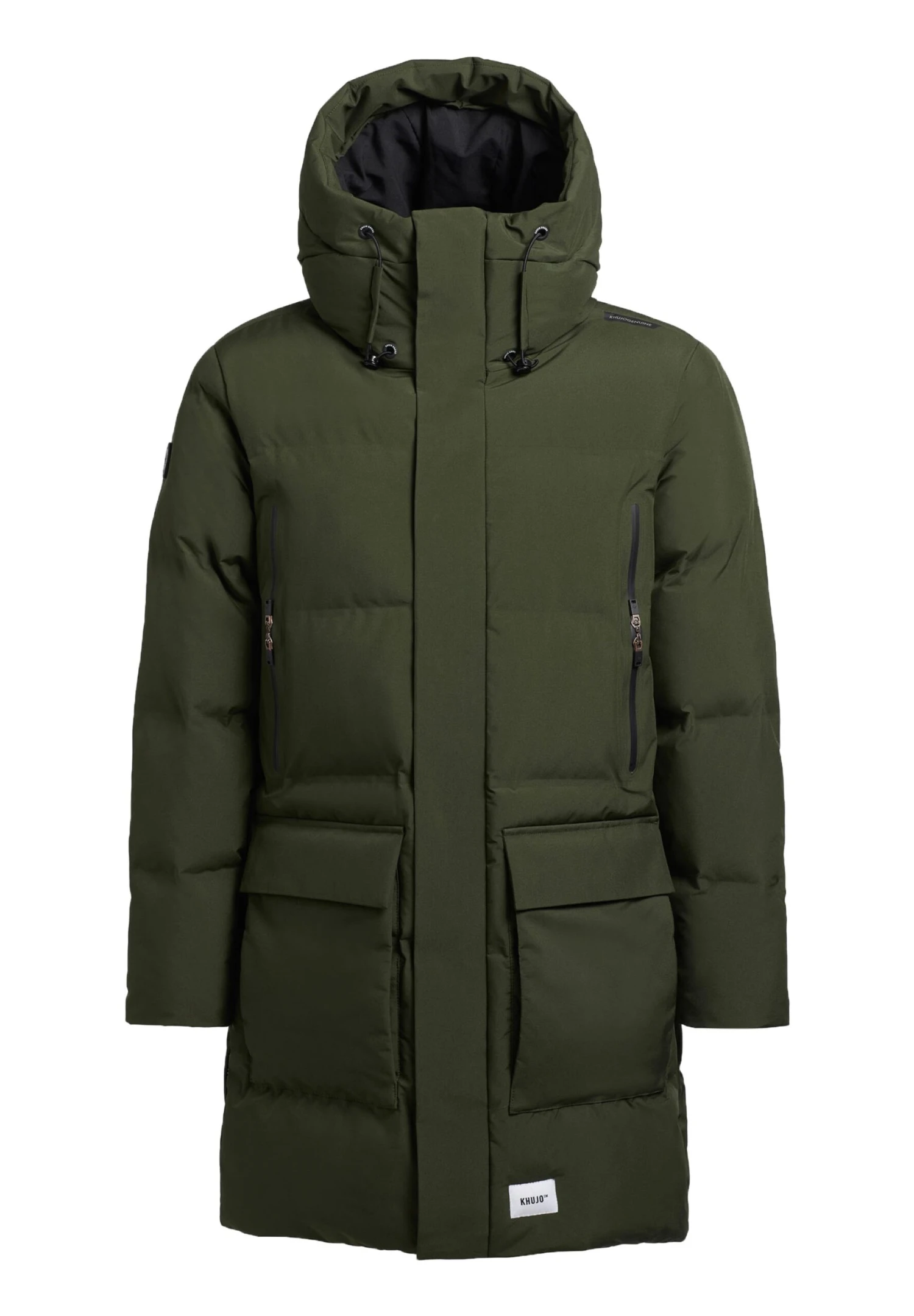 Khujo WinerCappotto InvernaleOliv Uomo Cappotti KH122T0FT-N11 8 Khujo WinerCappotto InvernaleOliv Uomo Cappotti KH122T0FT-N11 - immagine 8