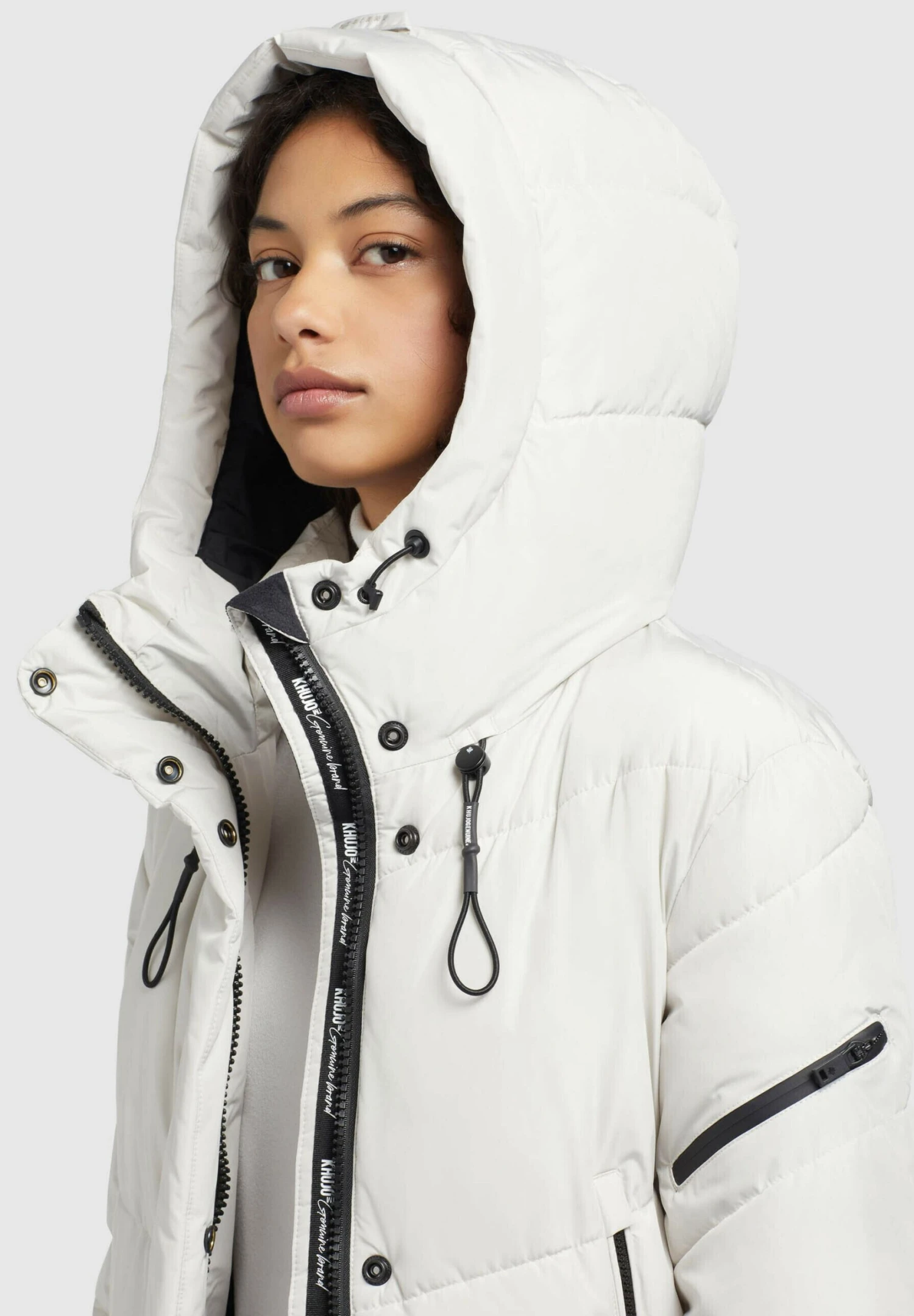 Khujo Sonje5 - Cappotto Invernale - Weiß 4 Khujo Sonje5 - Cappotto Invernale - Weiß - immagine 4