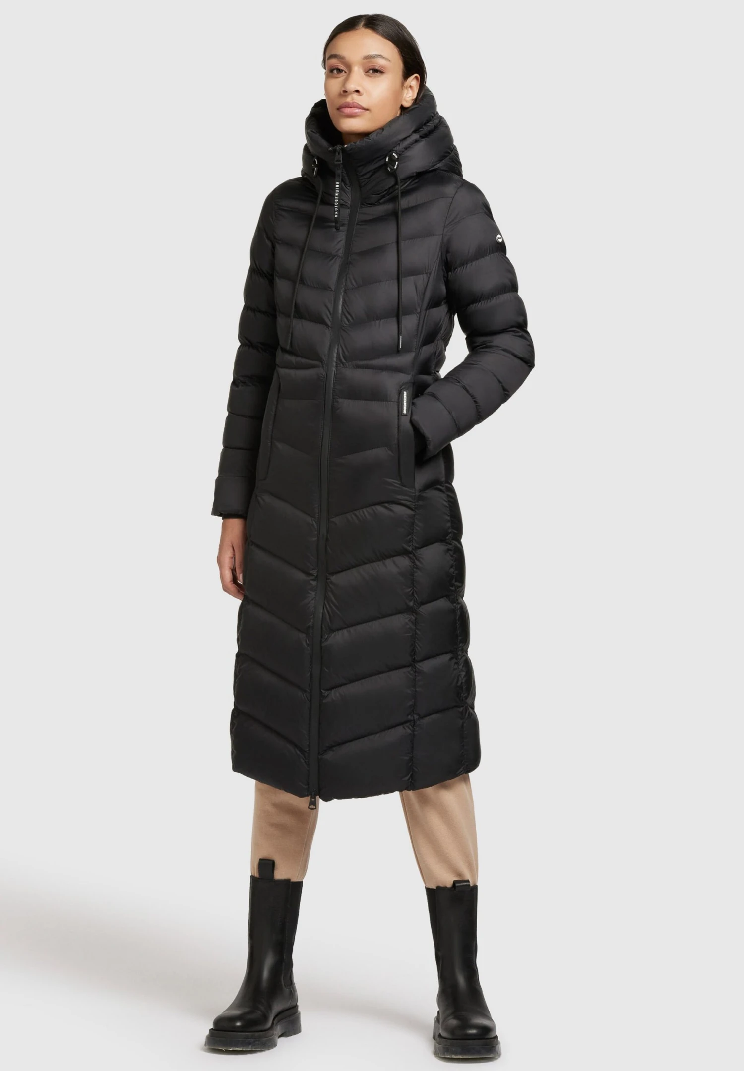 Khujo Ingram SoftCappotto InvernaleSchwarz Donna Cappotti KH121U13R-Q11 2 Khujo Ingram SoftCappotto InvernaleSchwarz Donna Cappotti KH121U13R-Q11 - immagine 2