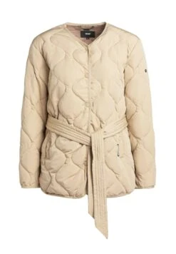 Khujo Yuna - Giacca Da Mezza Stagione - Beige -Delem b087ffa7e9cc49fc870e2f6e0e3cf3d3