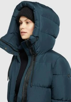 Khujo AdmiraCappotto InvernaleDunkelblau Donna Cappotti KH121U1CQ-K11 -Delem b0c293dfda5244a1a49fa5a459d4bb08