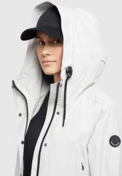 Khujo JelleParkaHellgrau Donna Cappotti KH121U138-C11 -Delem b12b4de3c1444c1fa48effb18f6bcf65