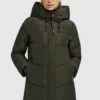 Khujo Jordis4Cappotto InvernaleDunkelgrün Donna Cappotti KH121U1DK-M11