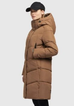 Khujo Limetta2Cappotto InvernaleHellbraun Donna Cappotti KH121U1A8-O12 -Delem b255c20cb5e4459ebe954b93d261259b