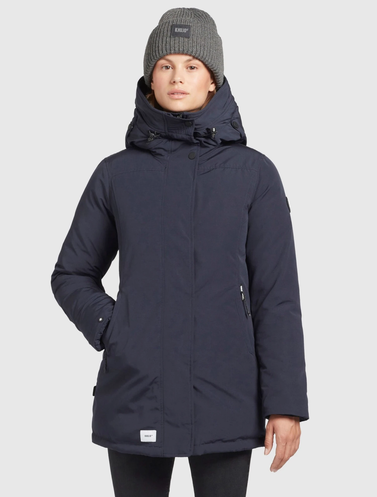 Khujo Kanda - Cappotto Invernale - Dark Blue 1 Khujo Kanda - Cappotto Invernale - Dark Blue