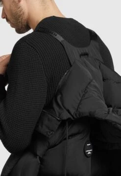 Khujo RafiCappotto InvernaleSchwarz Uomo Cappotti KH122T0E2-Q11 -Delem b2da1dd49de3425eb98825d6157ab76b