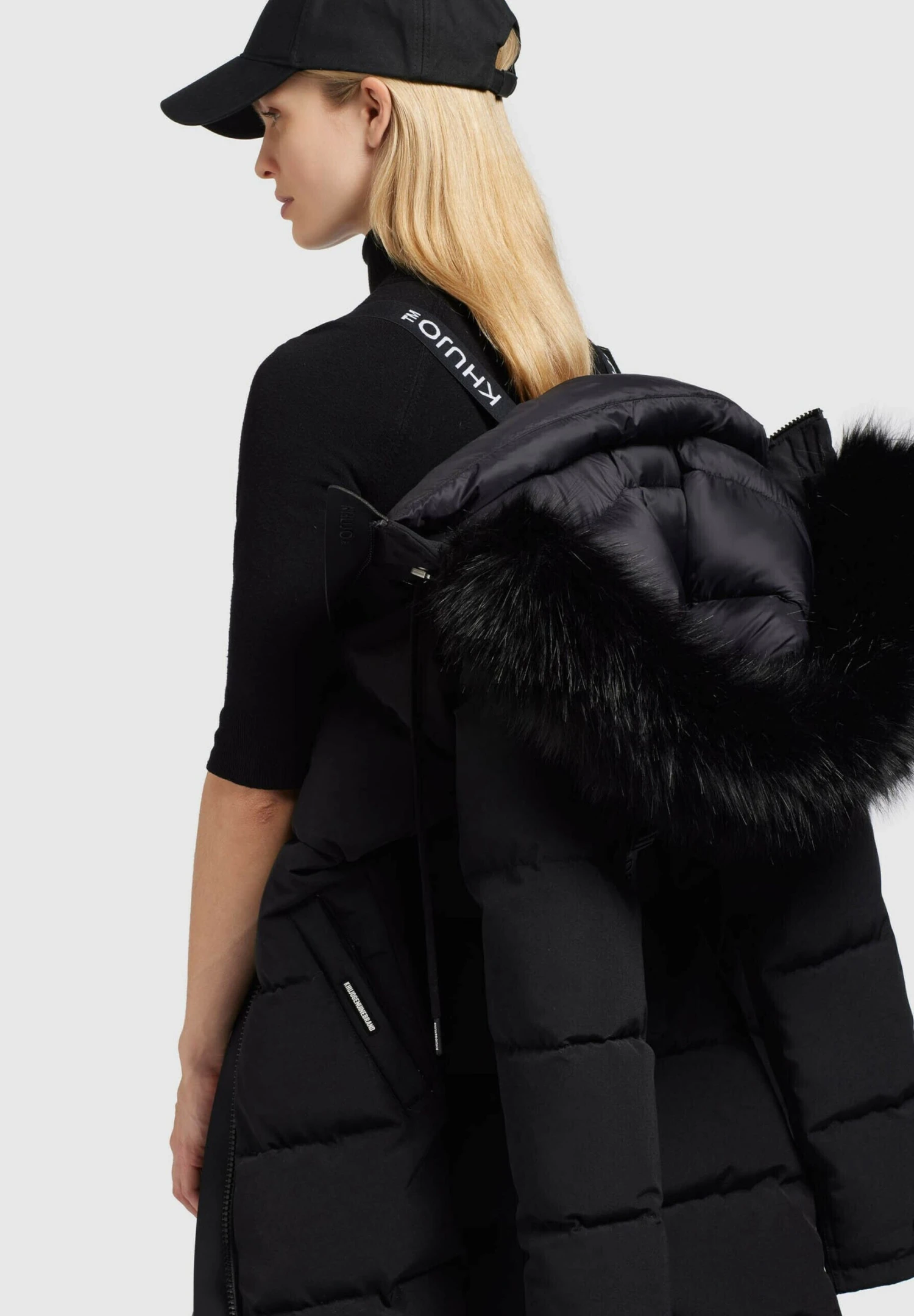 Khujo TaniCappotto InvernaleSchwarz Donna Cappotti KH121U1BC-Q11 5 Khujo TaniCappotto InvernaleSchwarz Donna Cappotti KH121U1BC-Q11 - immagine 5