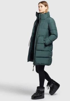 Khujo AureaCappotto InvernaleBlaugrün Donna Cappotti KH121U1BA-M11 -Delem b383f058808249fe998be1aa41de236c