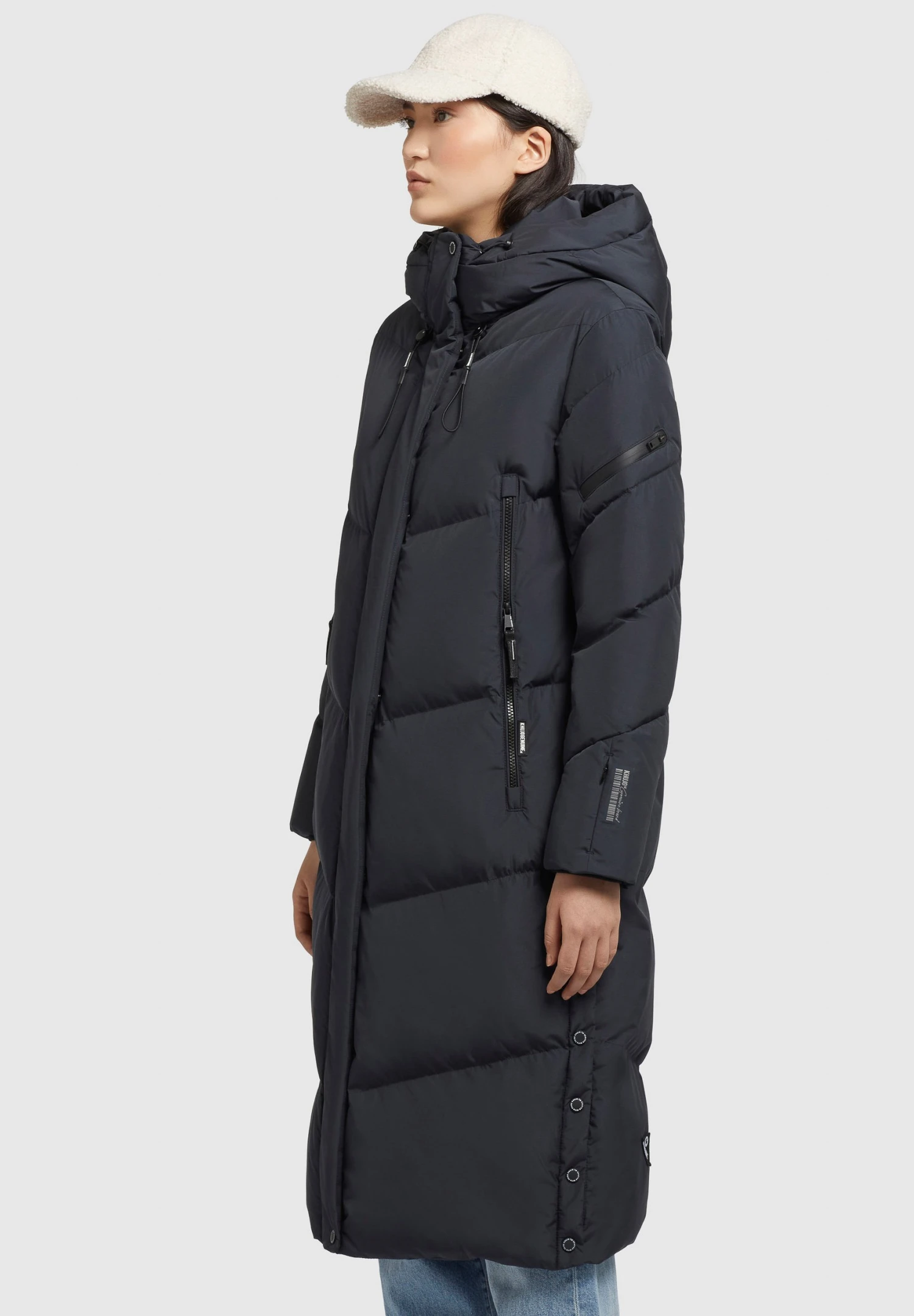 Khujo Sonje 4Cappotto InvernaleGraublau Donna Cappotti KH121U149-K11 6 Khujo Sonje 4Cappotto InvernaleGraublau Donna Cappotti KH121U149-K11 - immagine 6