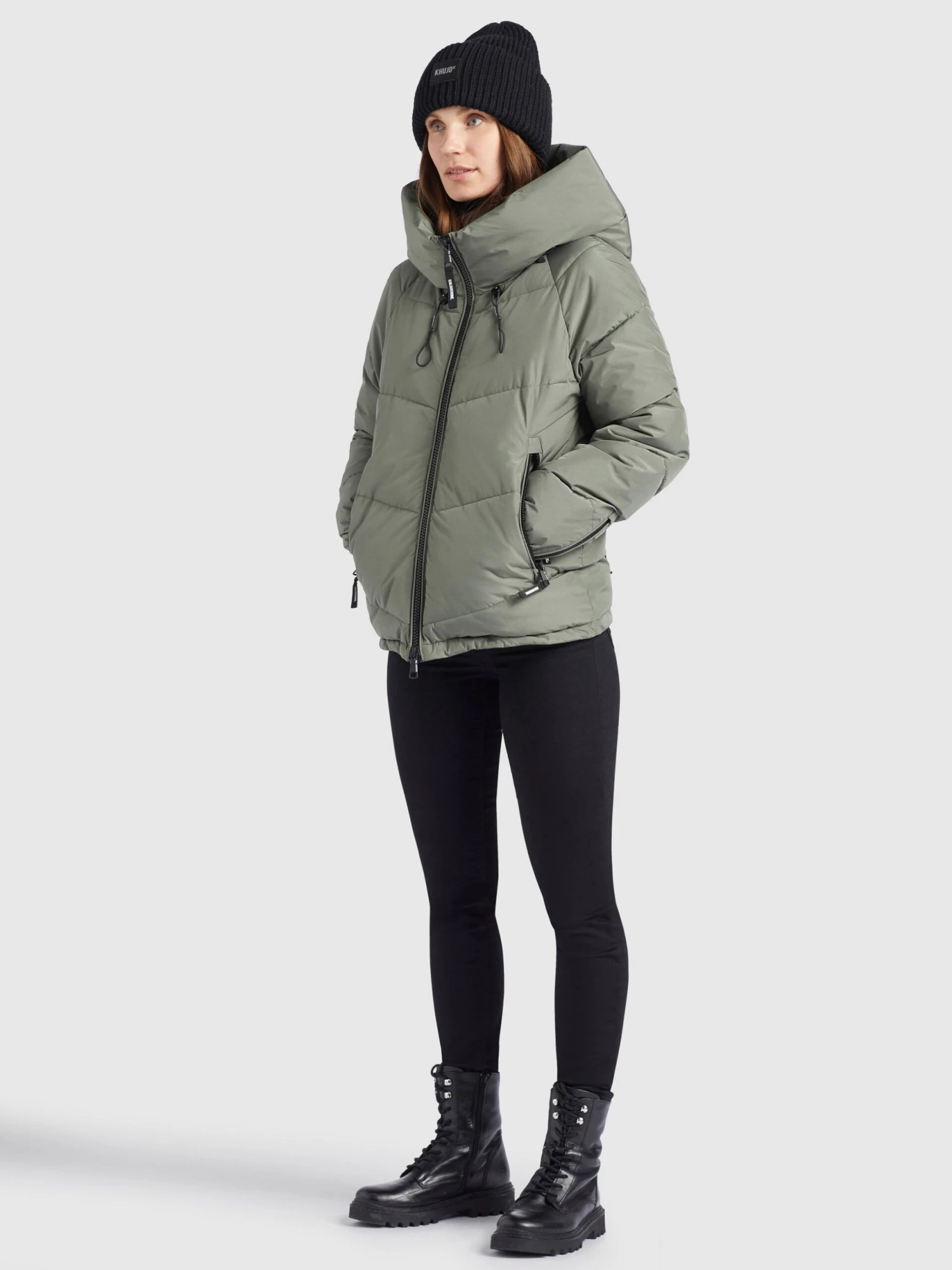 Khujo EsilaGiacca InvernaleMint Donna Giacche E Blazer KH121U10G-M11 2 Khujo EsilaGiacca InvernaleMint Donna Giacche E Blazer KH121U10G-M11 - immagine 2