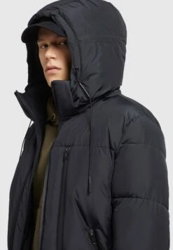 Khujo MarvisCappotto InvernaleSchwarz Uomo Cappotti KH122T0FZ-Q11 -Delem b4a18657b8854b8f9917677ba1d5a8a9