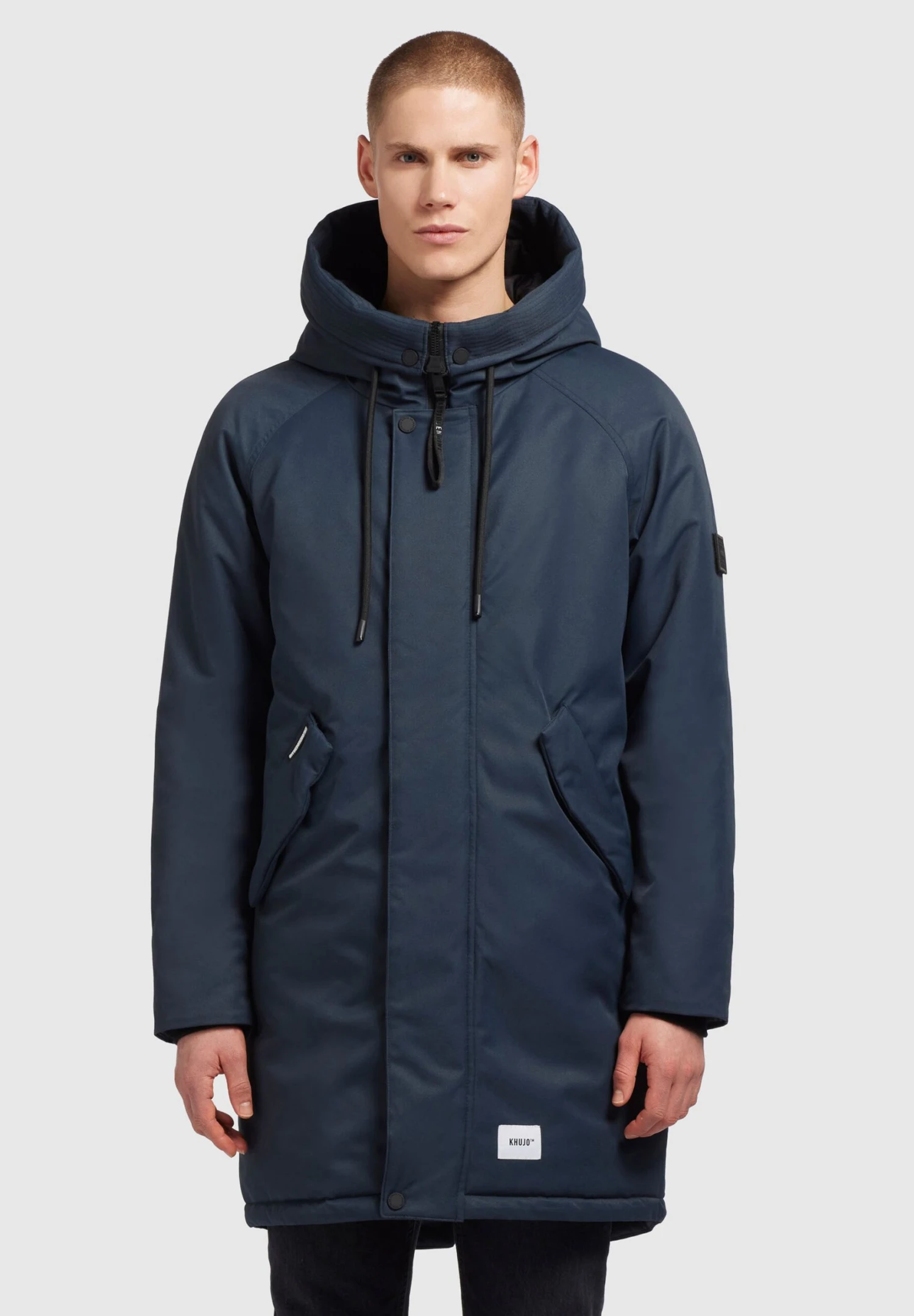 Khujo HantCappotto InvernaleDunkelblau Uomo Cappotti KH122T0FY-K11 1 Khujo HantCappotto InvernaleDunkelblau Uomo Cappotti KH122T0FY-K11