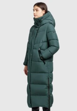 Khujo ShimantaCappotto InvernaleBlaugrün Donna Cappotti KH121U1AJ-L11 -Delem b4e3c1c3b71949589655bde5db1cf54d