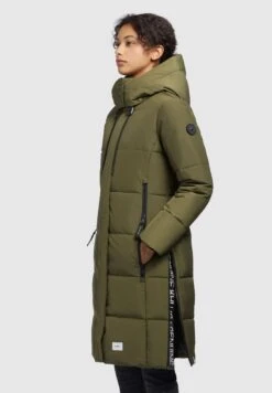 Khujo ViolaCappotto InvernaleOliv Donna Cappotti KH121U1AL-N11 -Delem b5c57fcf95e24b8cbf39b18434c5321d