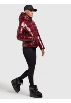 Khujo FalaGiacca InvernaleDunkelrot Donna Giacche E Blazer KH121U14U-G11 -Delem b5ed89461da34d759790c443545e7b0e