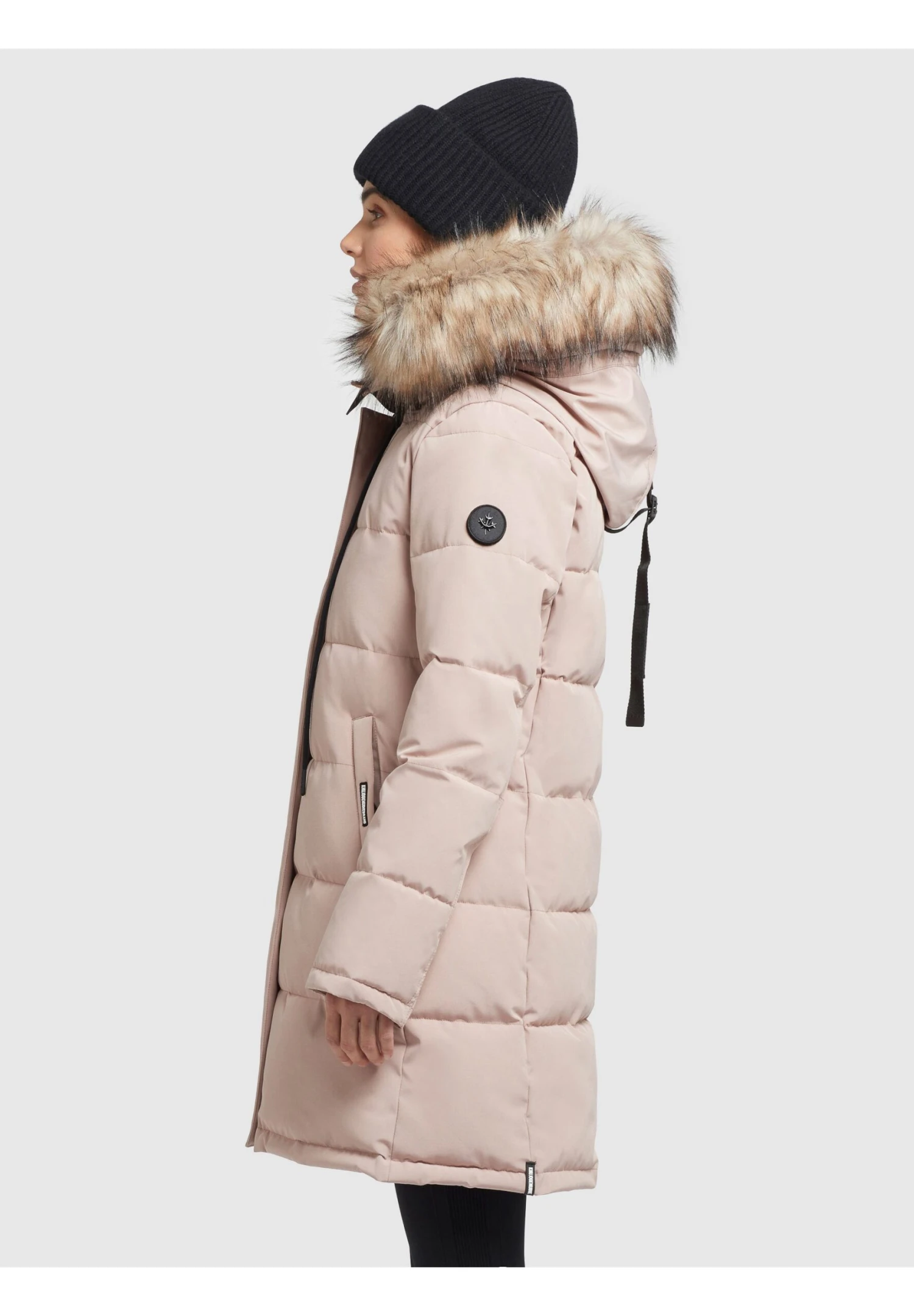 Khujo ClorenCappotto InvernaleRosa Donna Cappotti KH121U158-J11 4 Khujo ClorenCappotto InvernaleRosa Donna Cappotti KH121U158-J11 - immagine 4