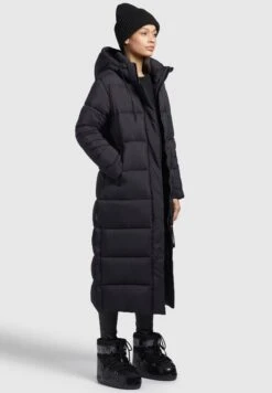 Khujo Cappotto InvernaleSchwarz Donna Cappotti KH121U1CU-Q11 -Delem b775dcdc6d8b447e8c089ee4e0446878