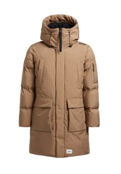 Khujo Chester - Parka - Hellbraun -Delem b78a0a2030e2459ba90af704cbf09960