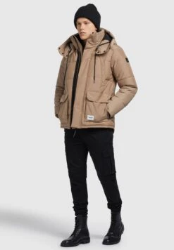 Khujo Primero2 - Giacca Invernale - Beige -Delem b7b17b4ece434ae08b1995d75ee2b1e0