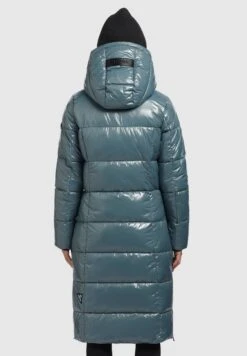 Khujo ShaneCappotto InvernaleGraublau Donna Cappotti KH121U1CC-C11 -Delem b8eaba3a0645471ab67bd4e884e27283