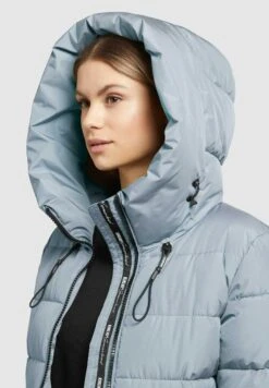Khujo Jilias 3Cappotto InvernaleHellblau Donna Cappotti KH121U14E-K11 -Delem b9bff5baf3a84db5bcf69f4b886e110c